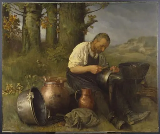 The Tinker, by Alphonse Legros