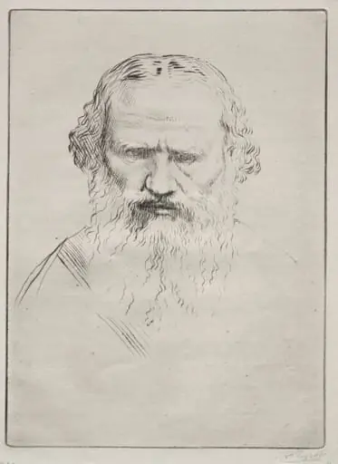 Tolstoi, by Alphonse Legros
