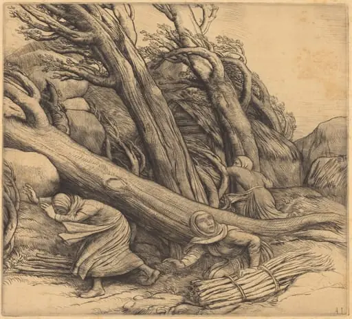 Tornado (Le typhon), by Alphonse Legros