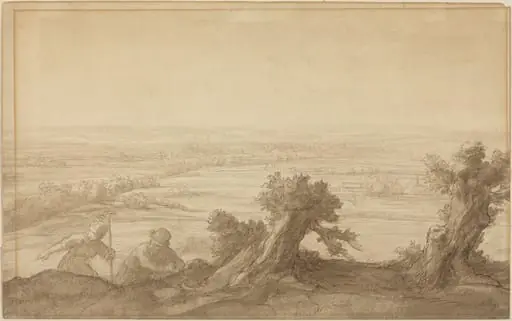 View over Flat Country, by Alphonse Legros