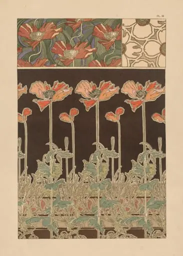 Documents Decoratifs:  Plate 38, by Alphonse Mucha