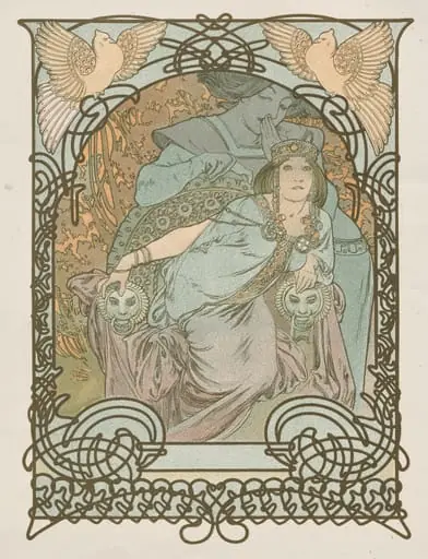 Ilsee, Princesse de Tripoli, by Alphonse Mucha