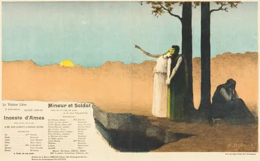 Inceste d'âmes; Mineur et soldat, by Alphonse Osbert