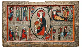 Altar frontal from Cardet