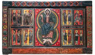 Altar frontal from Ix