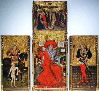Altarpiece of Saint Jerome, Saint Martin and Saint Sebastian