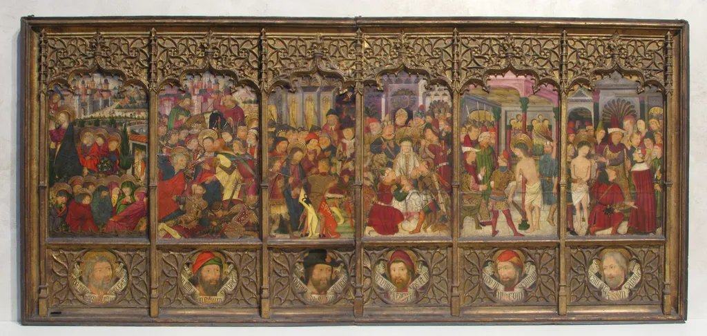 Altarpiece (retablo) with Scenes from the Passion, unspecified, 1450