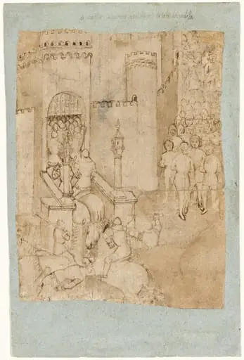 Conquest of a Town, by Altichiero da Zevio