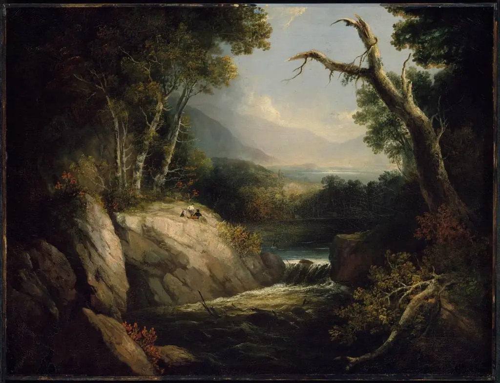 Lakes and Mountains, by Alvan Fisher