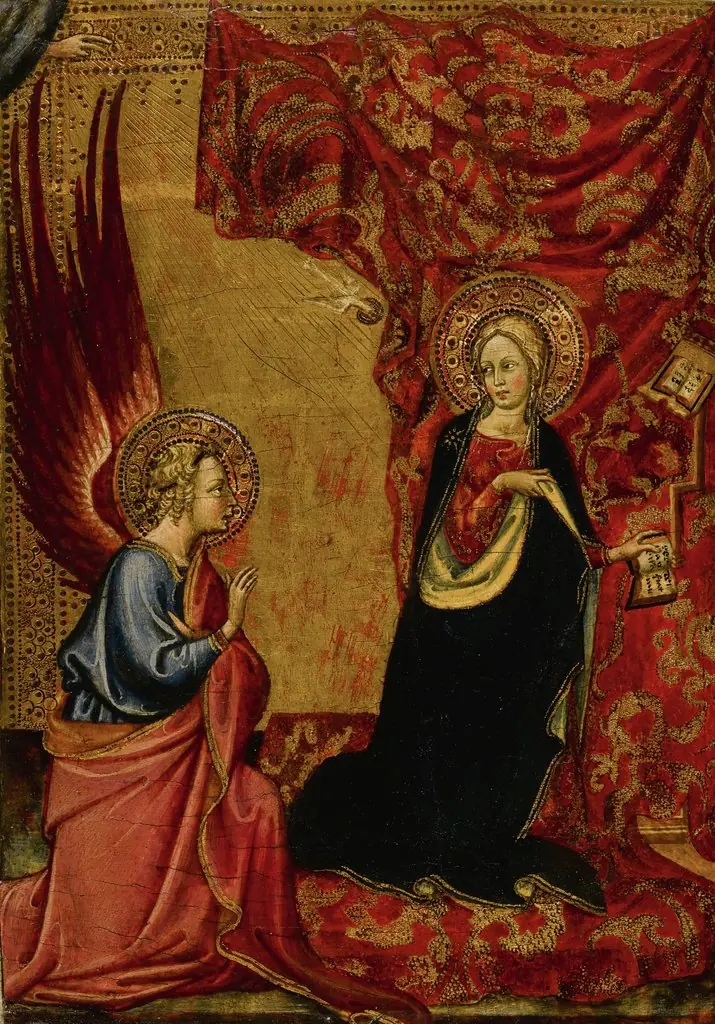 The Annunciation, by Alvaro Pirez d'Evora