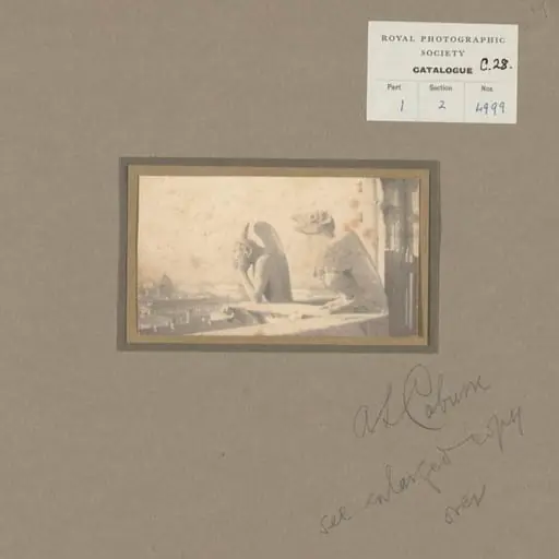 After Meryon - Le Stryge, by Alvin Langdon Coburn