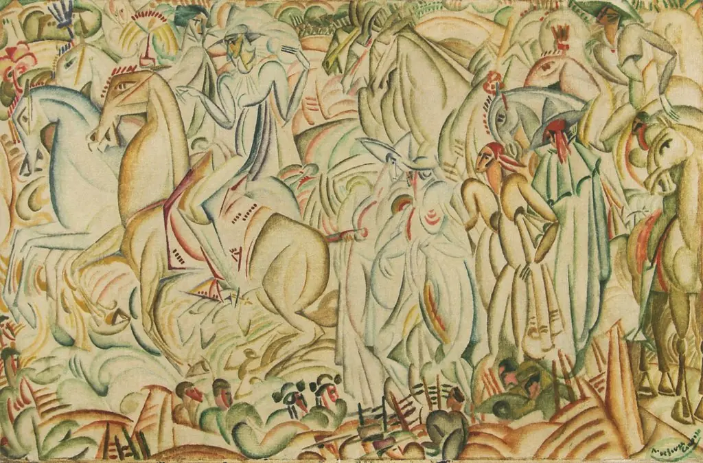Before the Race, by Amadeo de Souza Cardoso