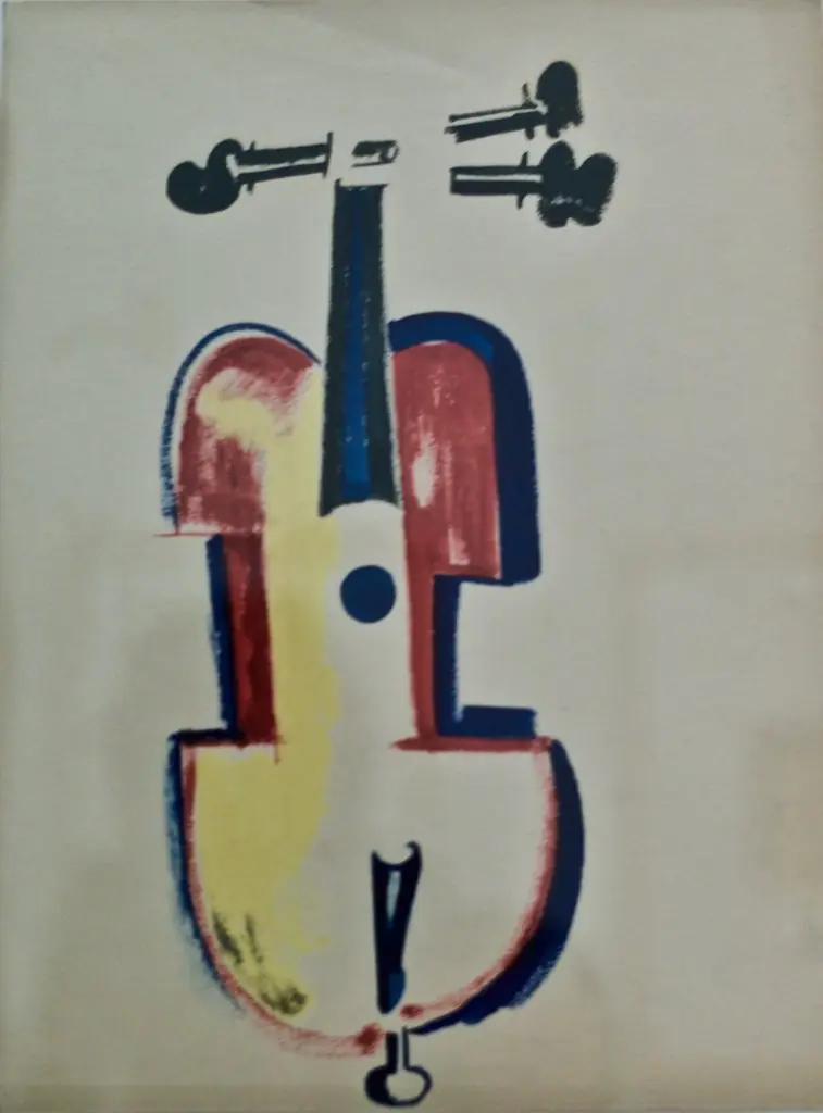 Cello, by Amadeo de Souza Cardoso