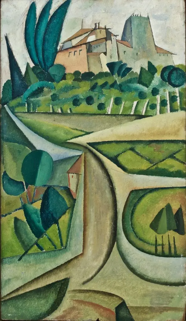 Manhufe Landscape, by Amadeo de Souza Cardoso