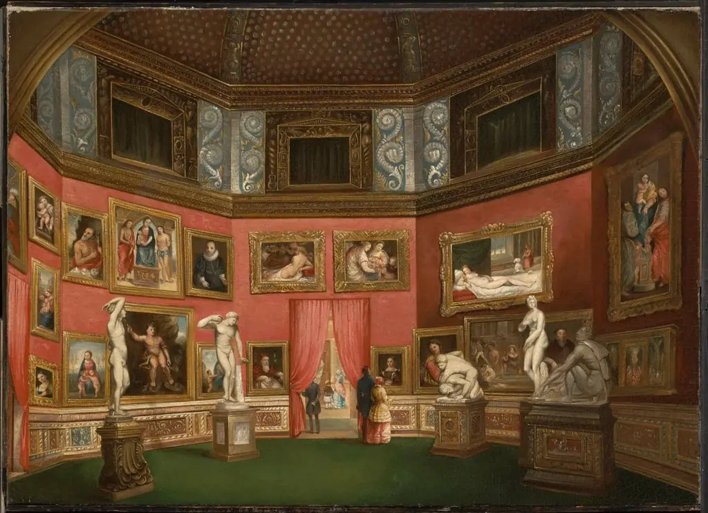 The Tribuna of the Uffizi, by Amasa Hewins