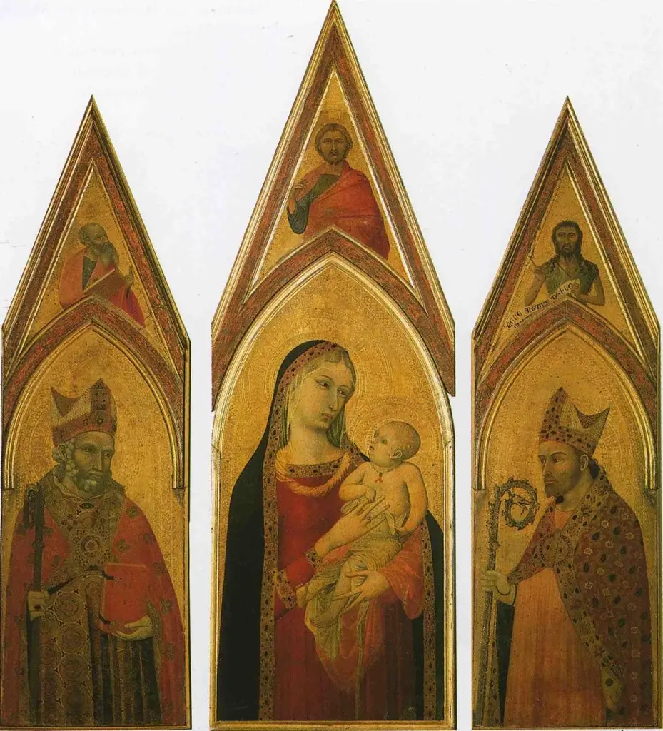 Altarpiece of St Proculus, by Ambrogio Lorenzetti
