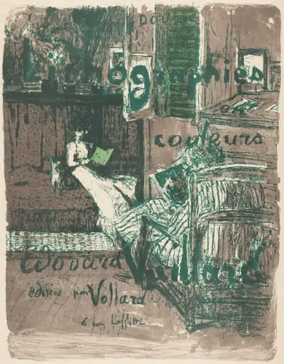 Cover for the Album "Paysages et intérieurs", by Ambroise Vollard