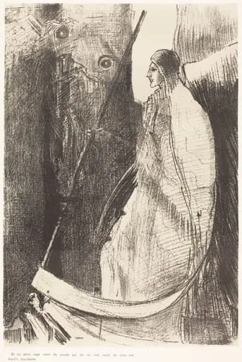 Et un autre ange sortit du temple qui est au ciel, ayant lui aussi une faucille tranchante (And another angel came out of the temple which is in heaven, and he also having a sharp sickle), by Ambroise Vollard