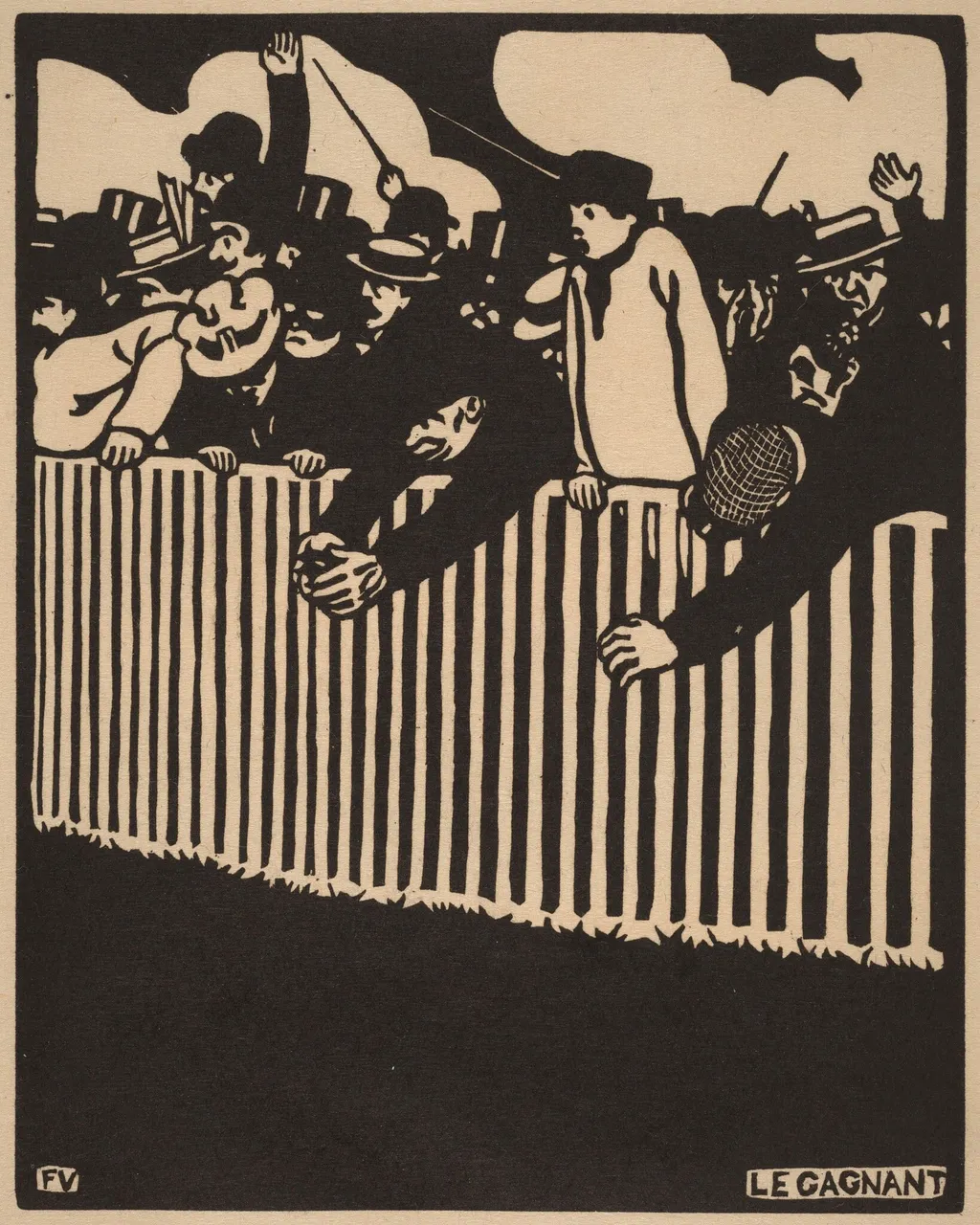 Le Gagnant (The Winner), by Ambroise Vollard, ink, 1898
