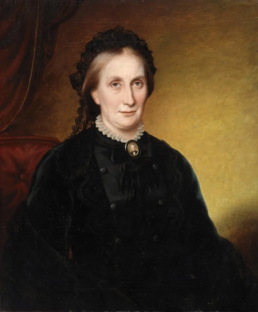 Mrs Frances J. Hadden, by Ambrose Fortune