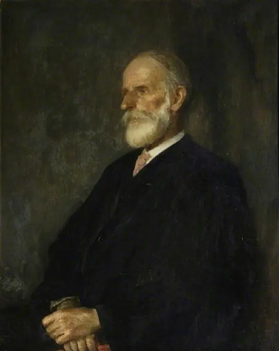 Professor James Ward, by Ambrose McEvoy