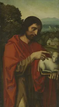 De H. Johannes de Doper, by Ambrosius Benson, oil, 1522