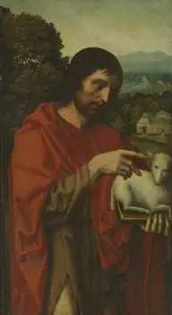 De H. Johannes de Doper, by Ambrosius Benson