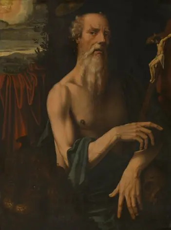 Saint Jerome, by Ambrosius Benson