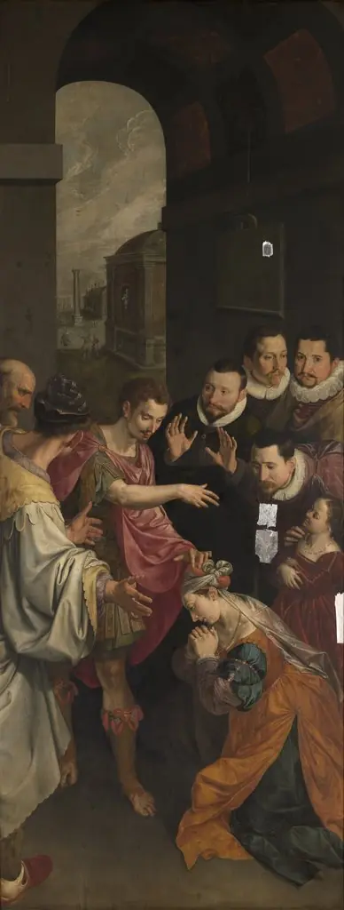 Miraculous Healing of Zoë, by Ambrosius Francken I