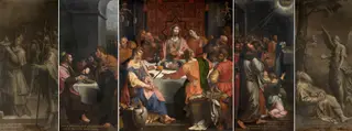The Last Supper, by Ambrosius Francken I, 1596