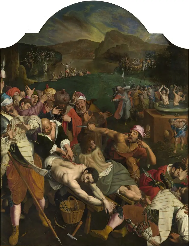 The Martyrdom of Saint Crispin and Saint Crispinian, by Ambrosius Francken I