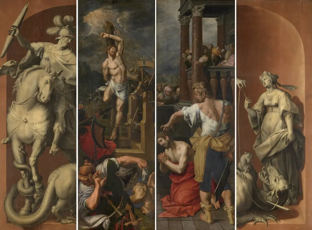 The Story of Saint George, by Ambrosius Francken I