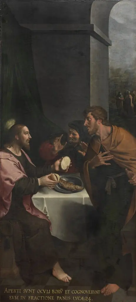 The Supper at Emmaus, by Ambrosius Francken I