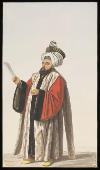 Amedcibey, or Receiver General of provincial correspondence addressed to the Grand Vizier