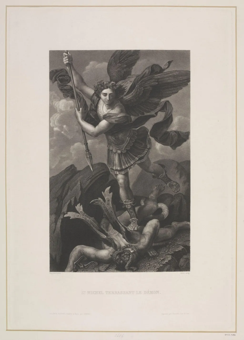 St. Michael, by Amedee Felix Barthelmy Geille, 1850