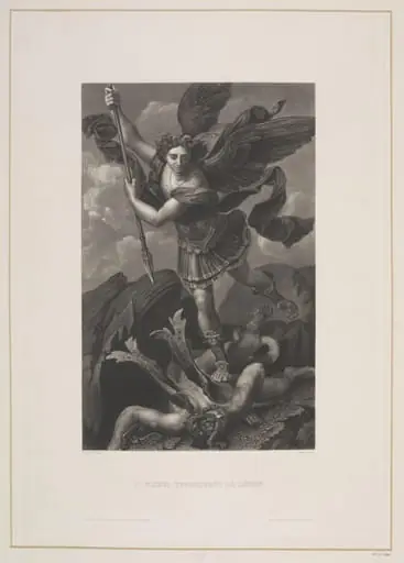 St. Michael, by Amedee Felix Barthelmy Geille