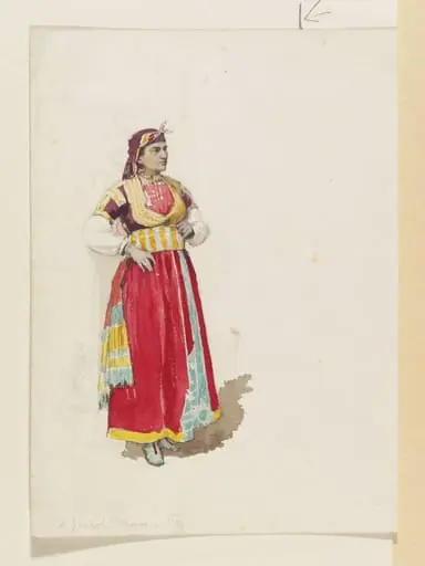 A Jewish Nurse - Fez, by Amedée Forestier