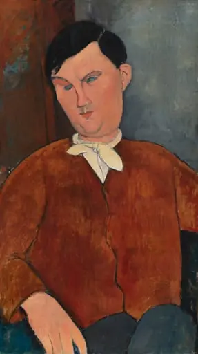 Monsieur Deleu, by Amedeo Modigliani