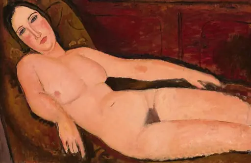 Nude on a Divan, by Amedeo Modigliani