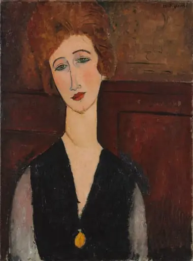 Portrait of a Woman, by Amedeo Modigliani