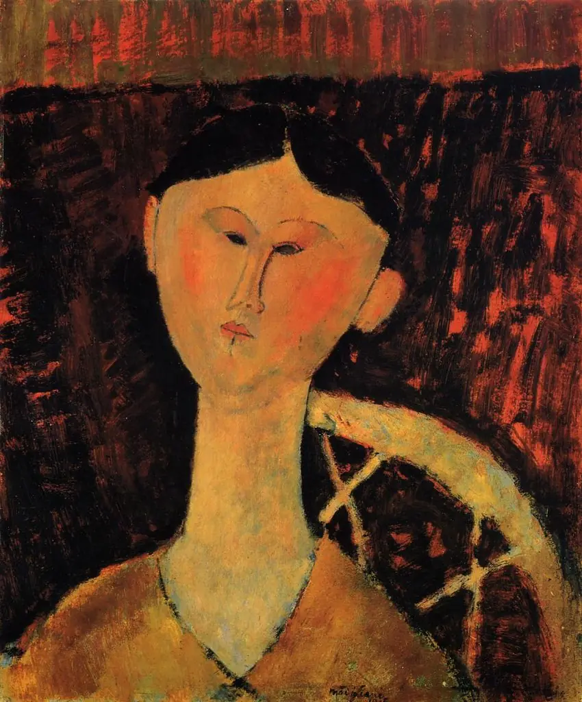 Portrait of Beatrice Hastings, by Amedeo Modigliani