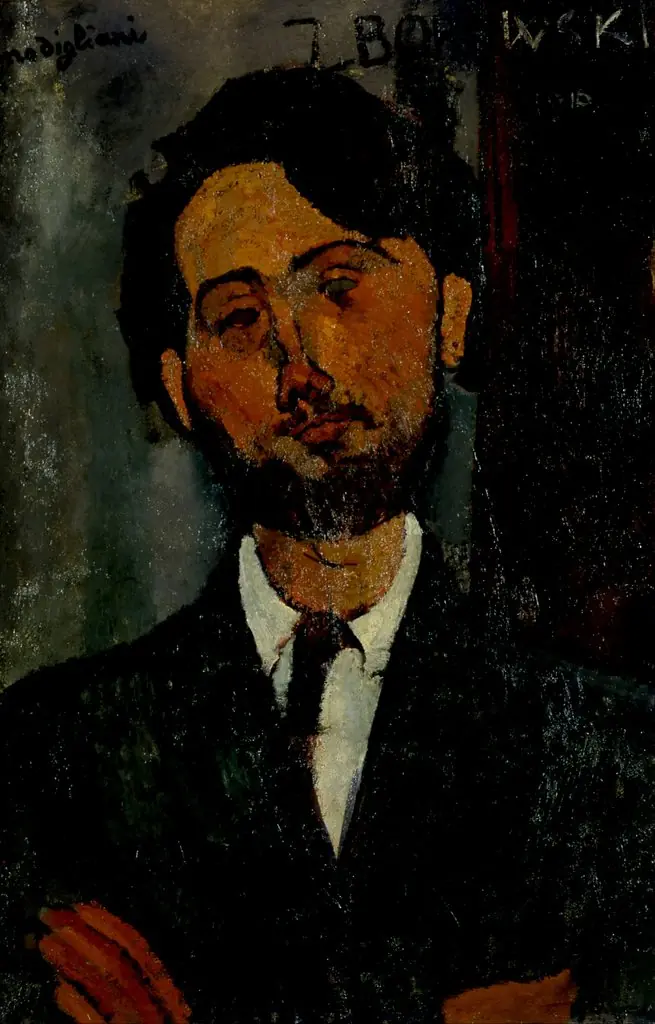 Portrait of Léopold Zborowski, by Amedeo Modigliani