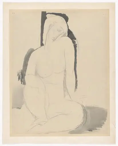 Untitled, by Amedeo Modigliani