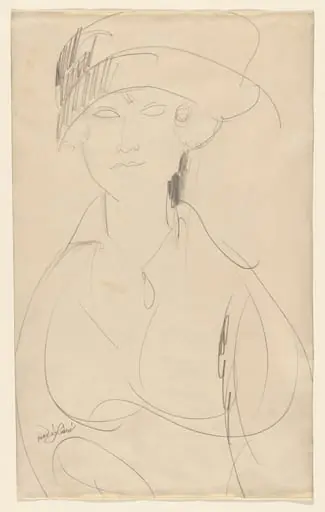 Untitled, by Amedeo Modigliani