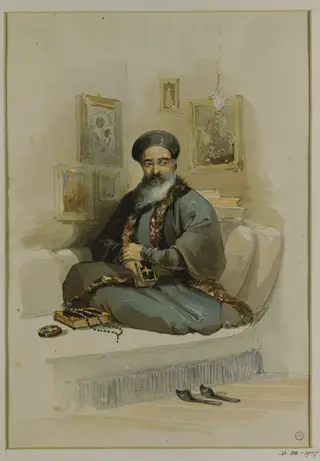 A Greek Priest, by Amedeo Preziosi