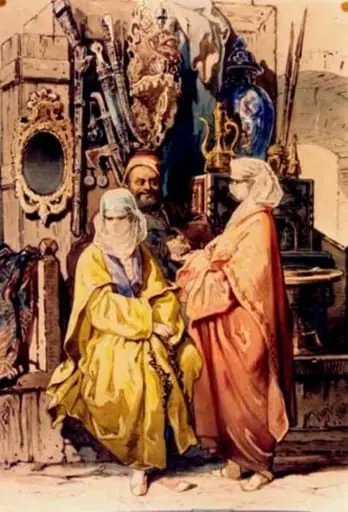 Grup de orientali, by Amedeo Preziosi