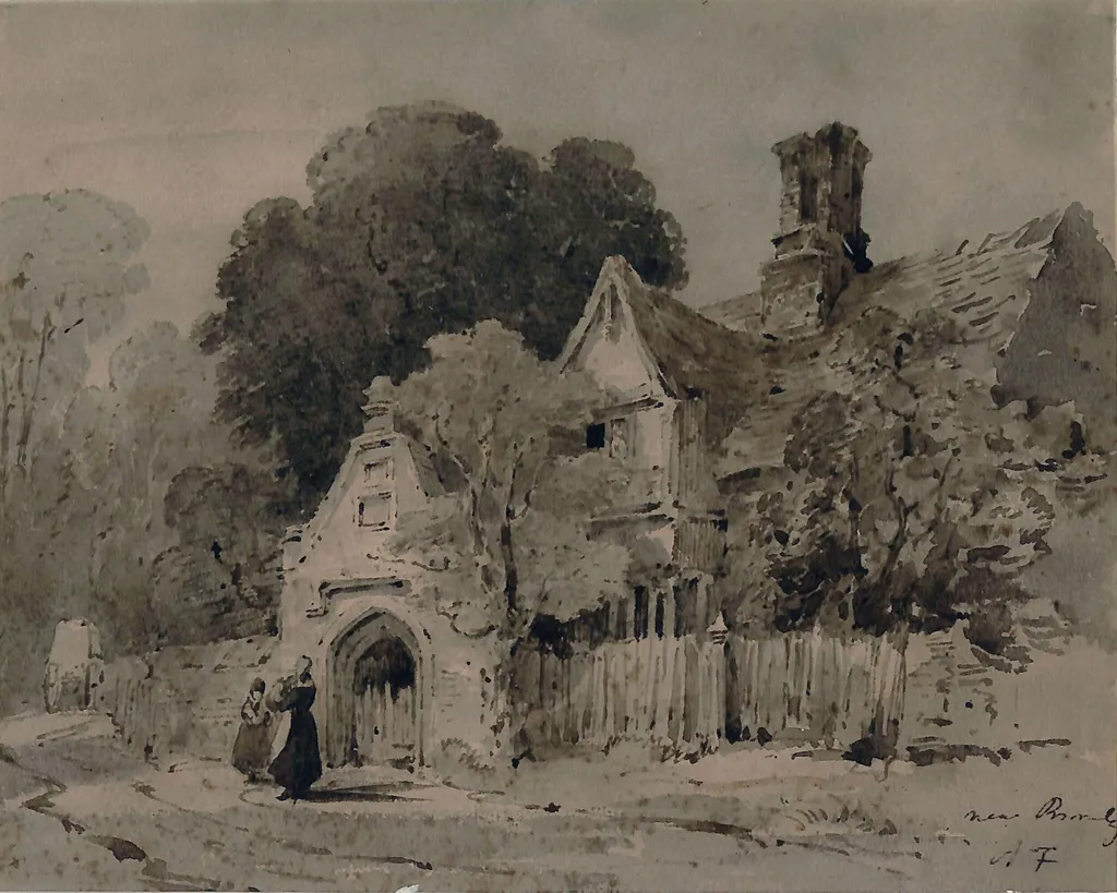Near Bromley, Kent, by Amelia Long, watercolor