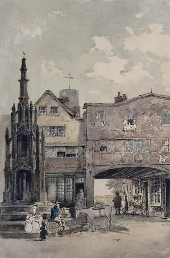 The Butter-Cross, Winchester, by Amelia Long