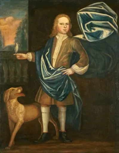 Boy of the Beekman Family, by American 18th Century, 1720