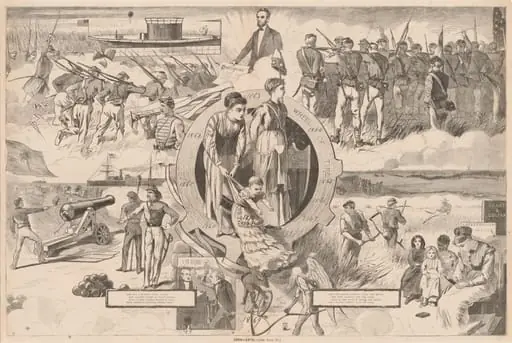 1860-1870, by American 19th Century